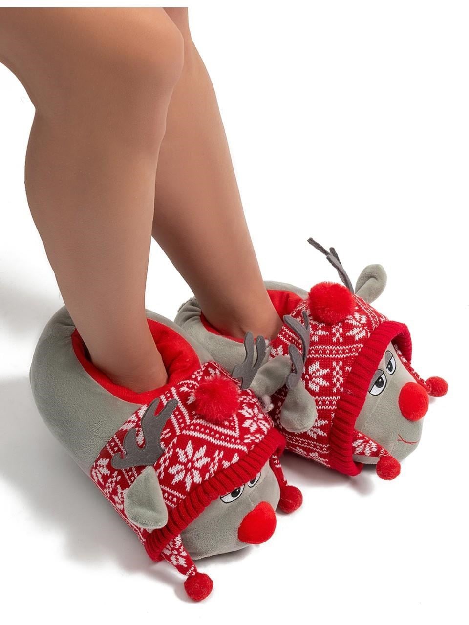 TWIGY TW ANNA GRİ KADIN HAYVANLI PANDUF 36/41