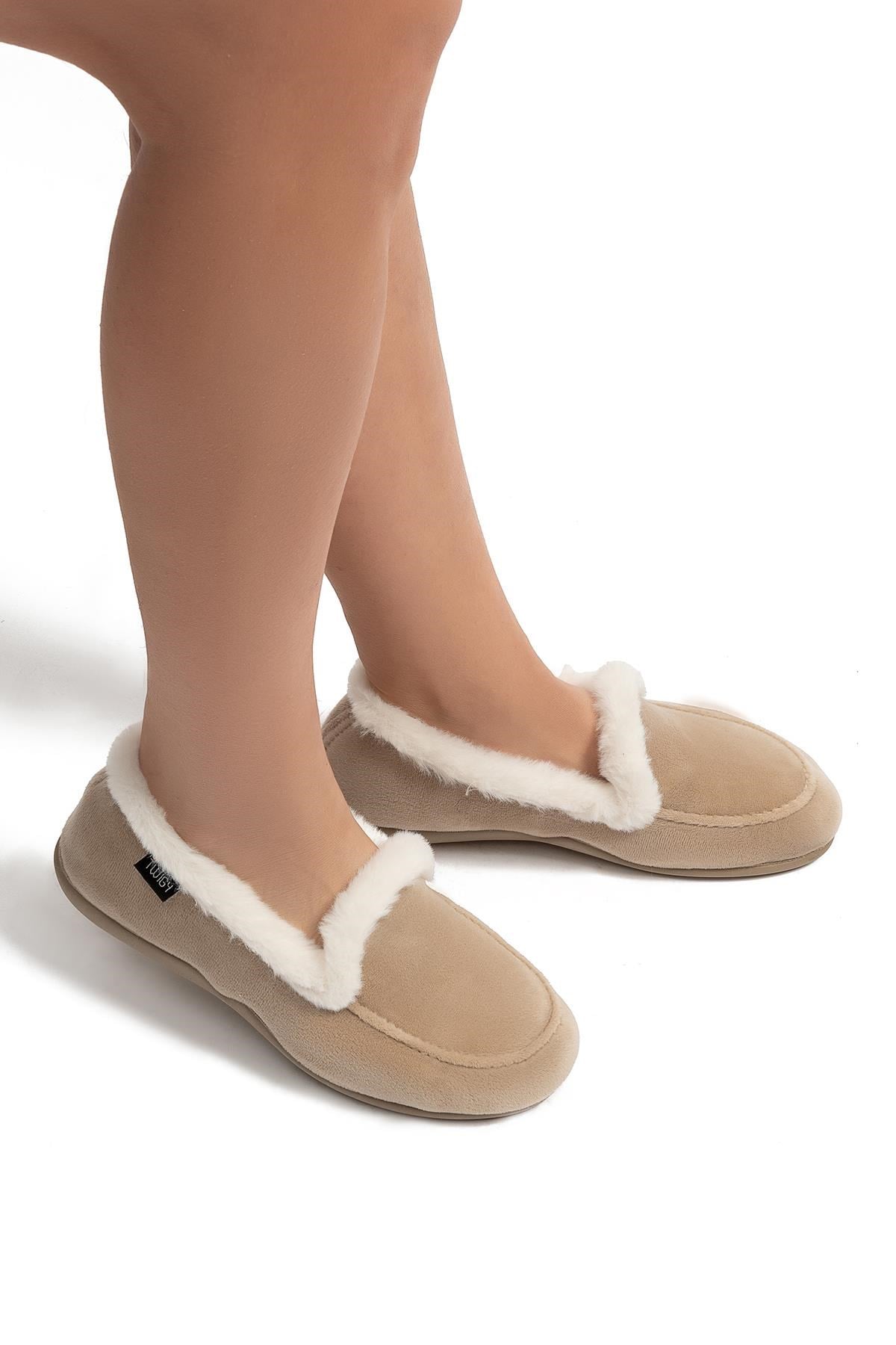 TWIGY TW COMFY BEJ KADIN EV AYAKKABI 37/41