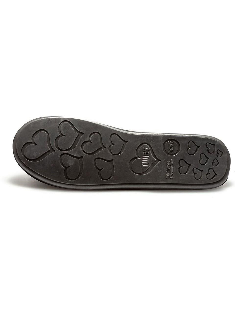 TWIGY TW HAPPY SİYAH KADIN EV TERLİK 37/41