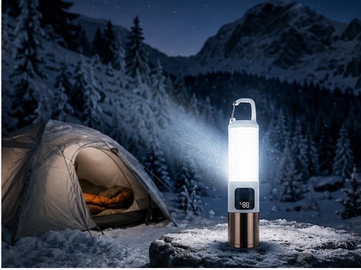 005 Kamp Feneri | LED Şarjlı Taşınabilir Kamp Lambası