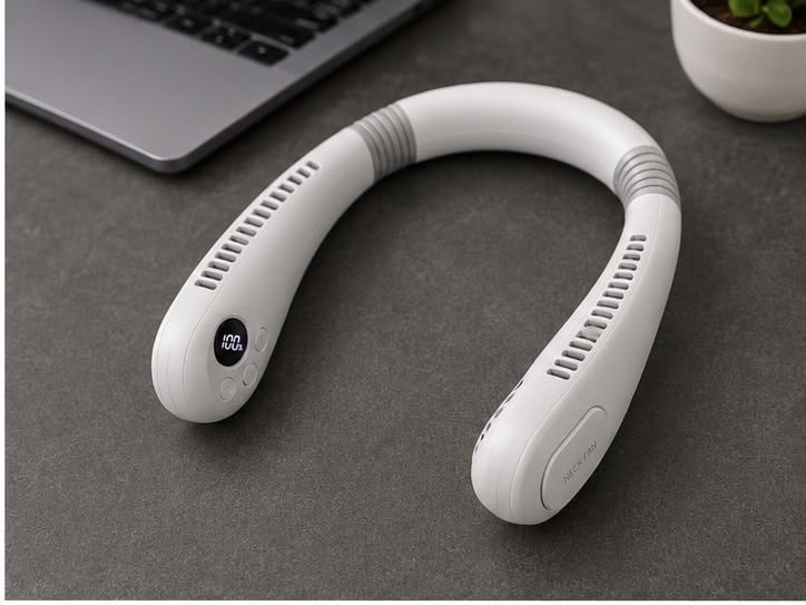 BL9 Boyun Vantilatörü USB Şarjlı Taşınabilir Mini Fan