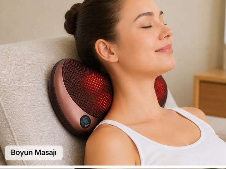 Boyun Masaj Aleti | Şarjlı Boyun ve Omuz Masaj Cihazı