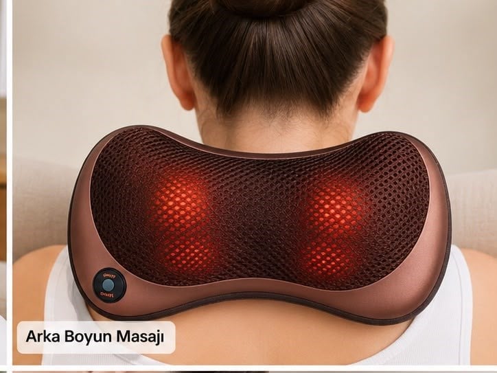 Boyun Masaj Aleti | Şarjlı Boyun ve Omuz Masaj Cihazı