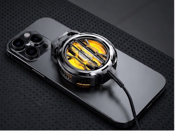 CX07 Telefon Soğutucu | RGB LED'li Gaming Telefon Fanı