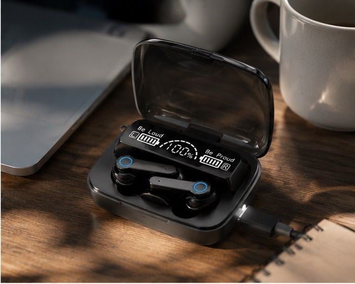 M19 TWS Bluetooth Kulaklık – Dokunmatik Kontrollü Stereo Ses ve LED Şarj Göstergeli
