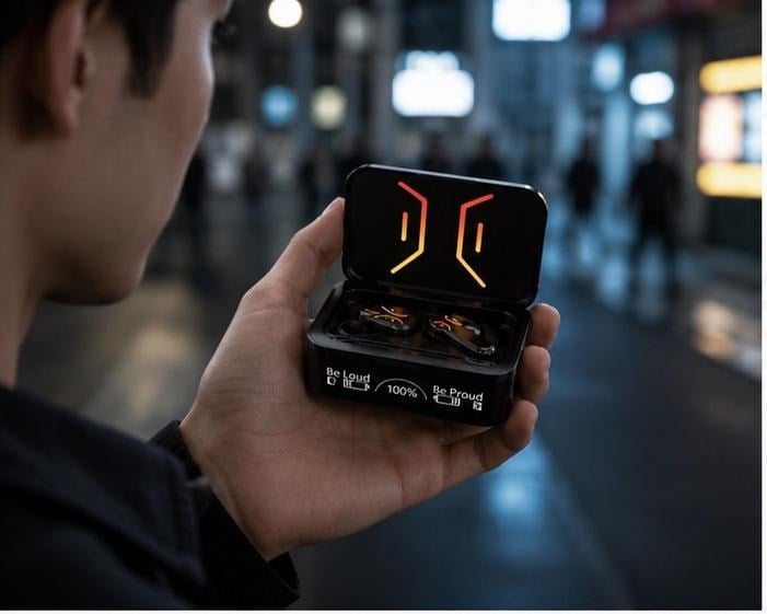 M80 TWS Kablosuz Kulaklık – Dijital Ekranlı Powerbank Şarj Kutusu ve Gaming Tasarım