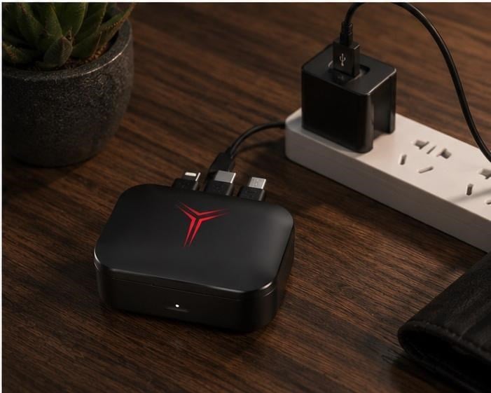 M88 TWS Kablosuz Kulaklık – Dijital Göstergeli, Entegre Şarj Kablolu ve Gaming Tasarım