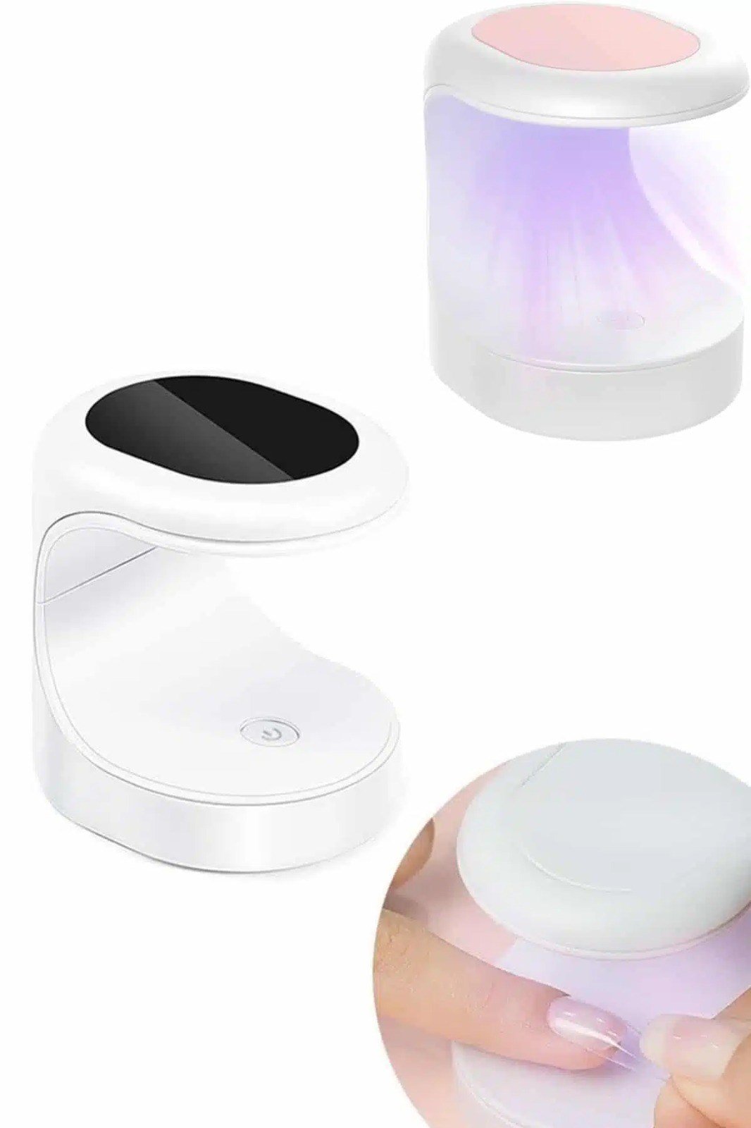 Mini UV LED Protez Tırnak Kurutucu – Kalıcı Oje ve Jel Tırnak Lambası