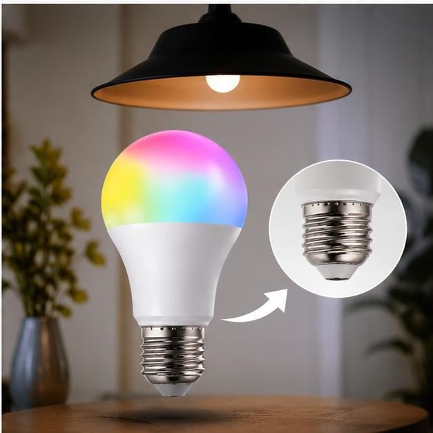 RGB LED Lamba Renk Değiştiren Dekoratif Aydınlatma