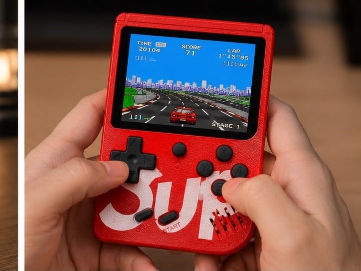 SUP 400 Oyunlu Retro El Atarisi Mini Oyun Konsolu