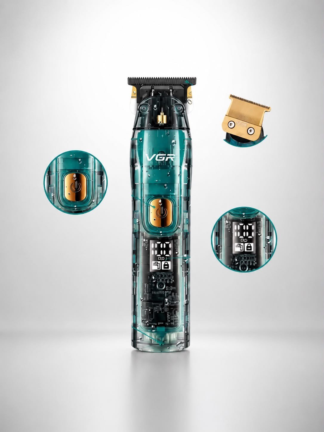 VGR V-695 2600mAh Şarjlı Saç Sakal Tıraş Makinesi