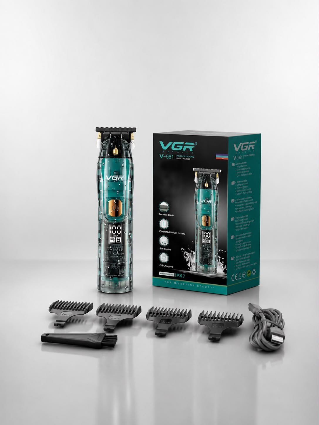 VGR V-695 2600mAh Şarjlı Saç Sakal Tıraş Makinesi