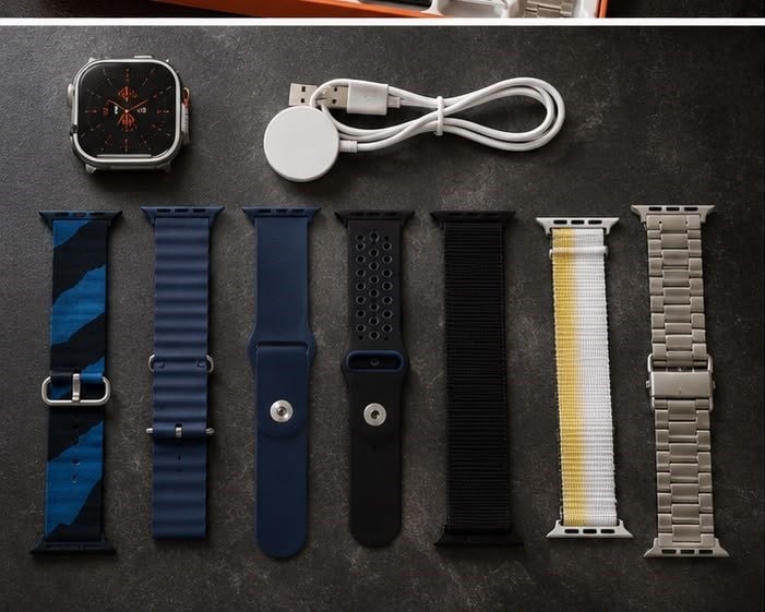 Watch 8 Ultra 7 Kordonlu Akıllı Saat Bluetooth Aramalı Smart Watch
