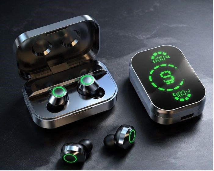 YD3 TWS Kablosuz Kulaklık – Aynalı Dijital Ekranlı Powerbank Kutusu ve Dokunmatik Kontrol