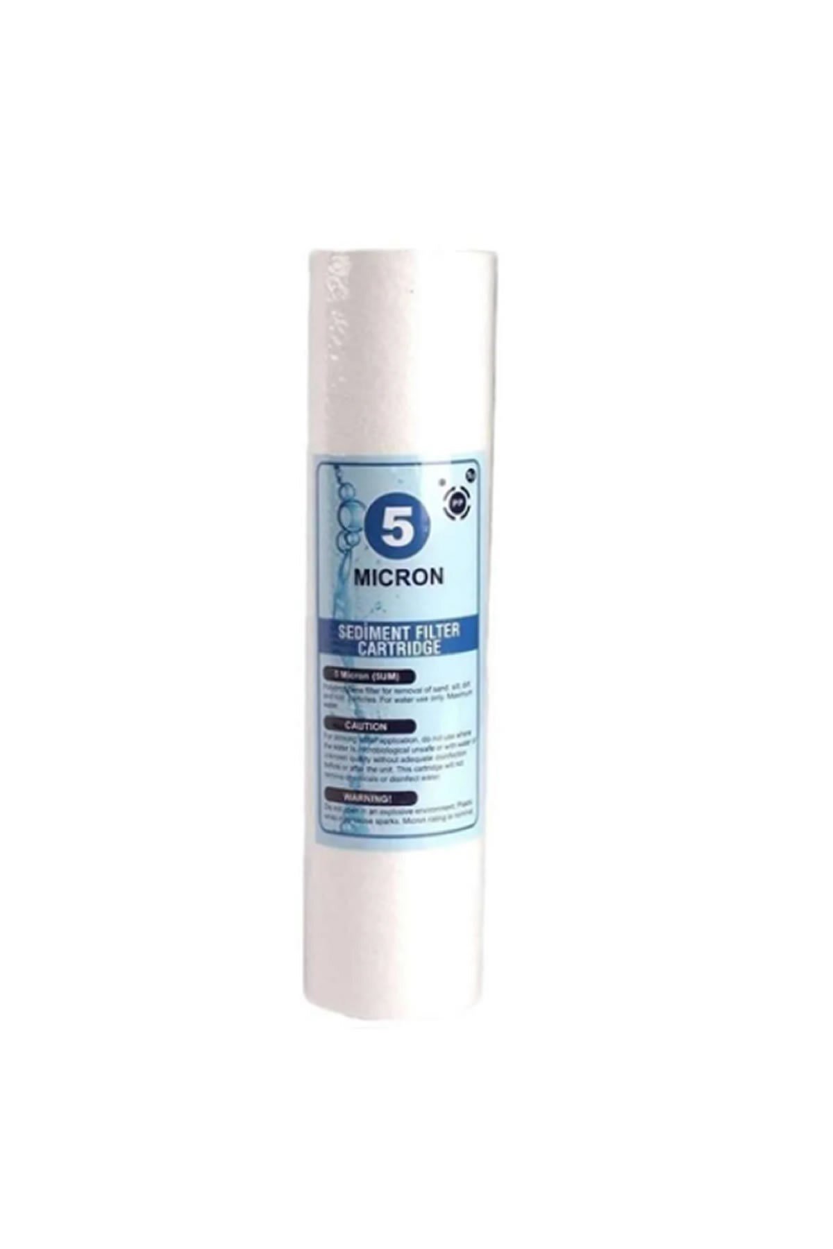5 Mikron Sediment Filtre (Spun Filtre) 10 inç