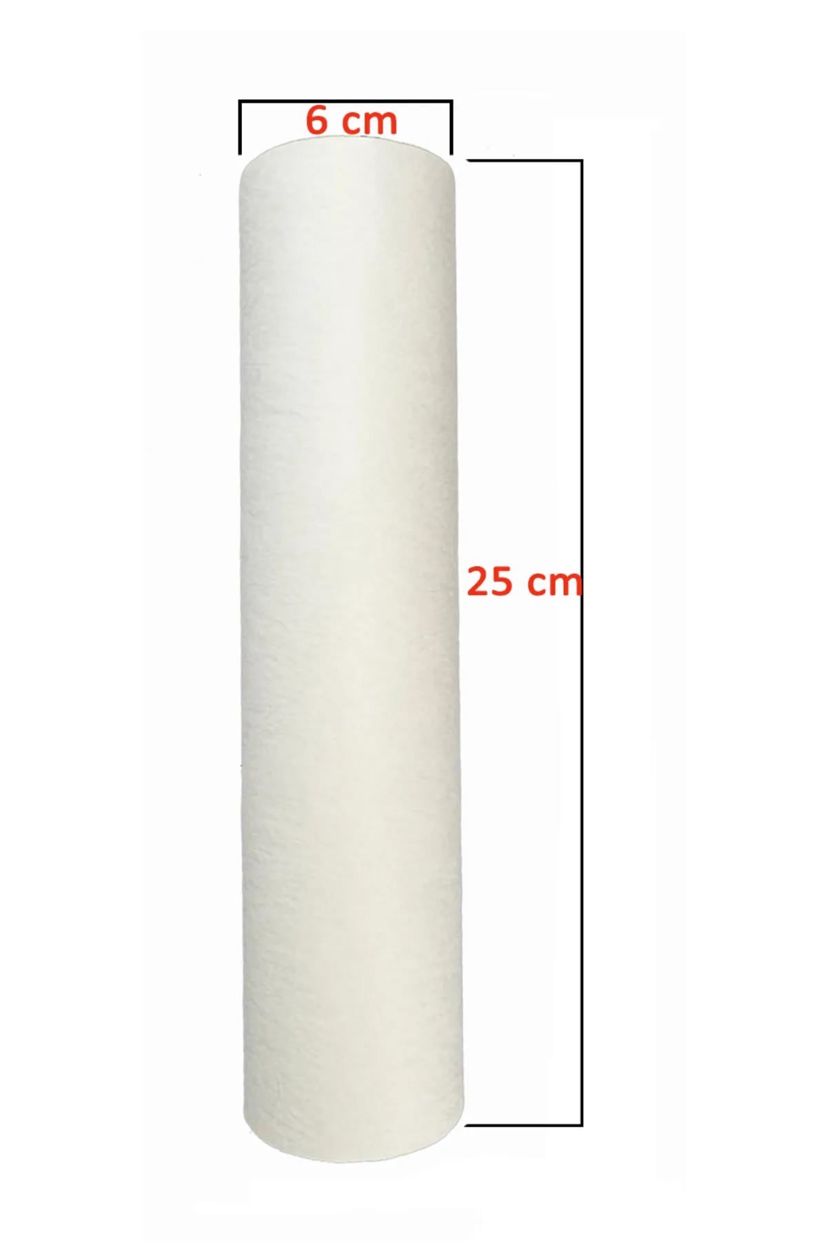 5 Mikron Sediment Filtre (Spun Filtre) 10 inç