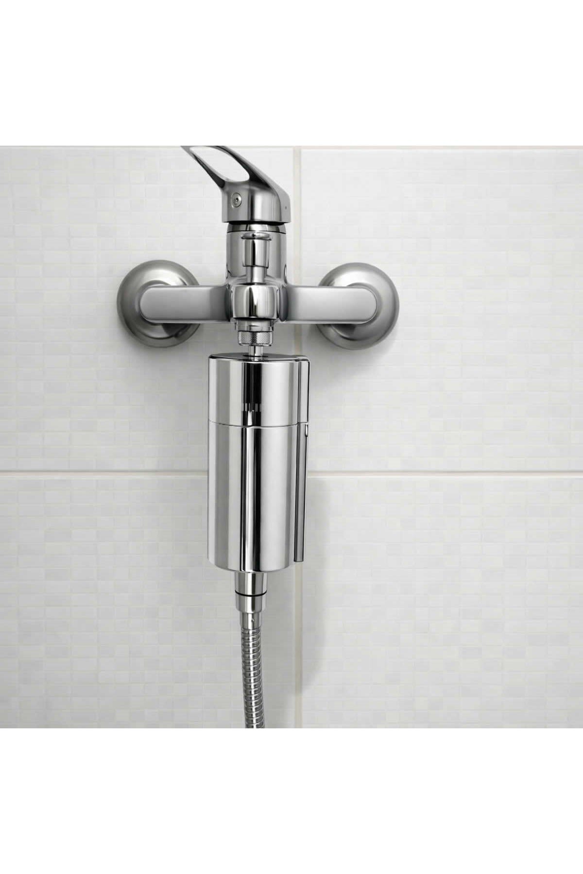 Banyo Duş Filtresi 15 Aşamalı Krom Vitaminlu Su Üretimi Yapar