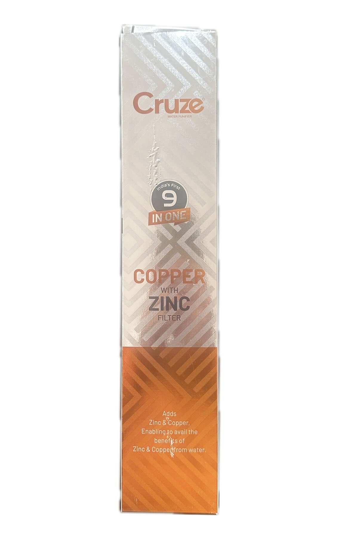 Çinko Bakır Mineral Takviyeli Alkali Mineral Filtre Cruze