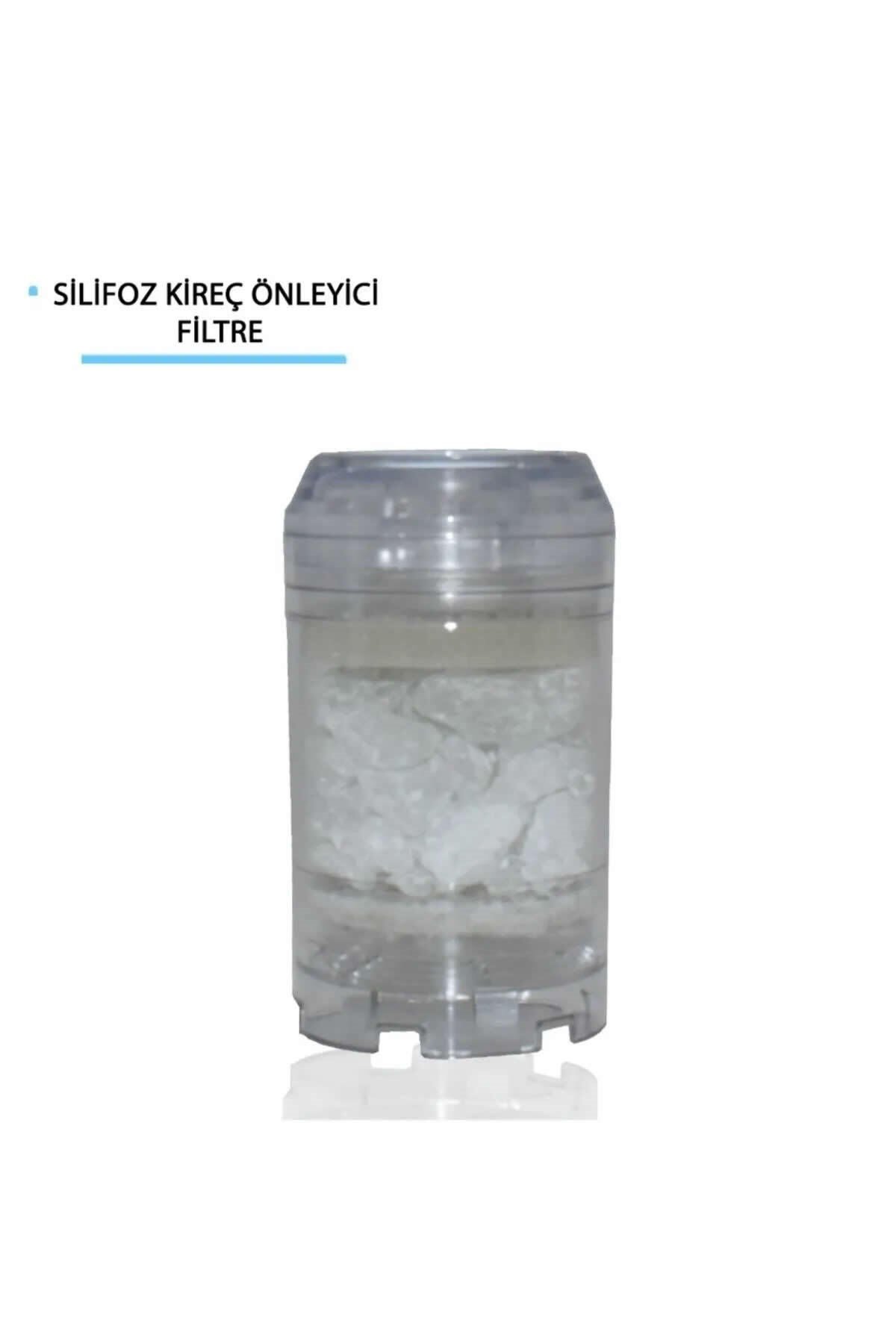 Daire Bina Girişi 5 Inch 1 Aşama Yedek Filtre Seti Kireç Önleyici (Silifoz Filtre)