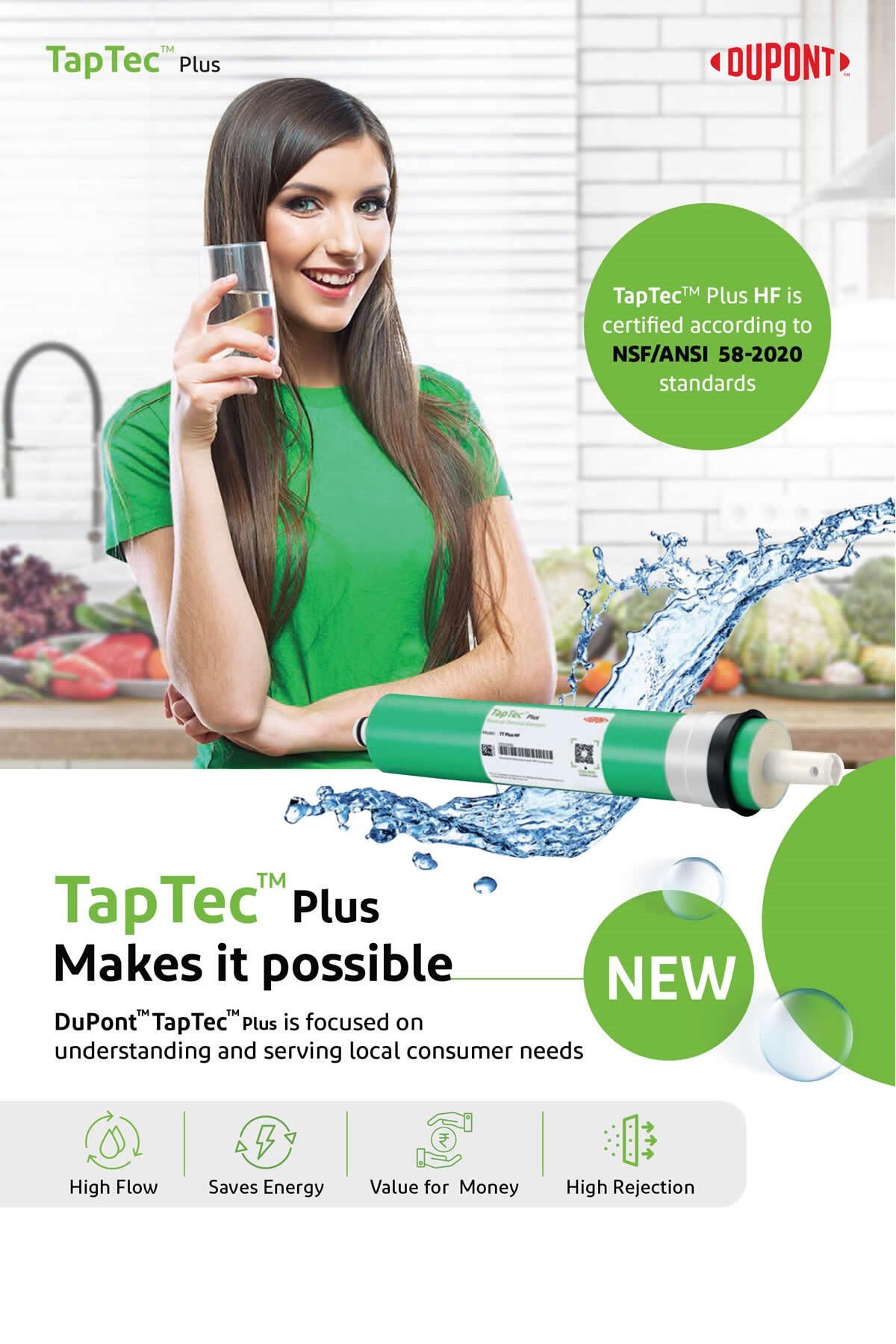 Dupont TapTec Membran TT Plus HF