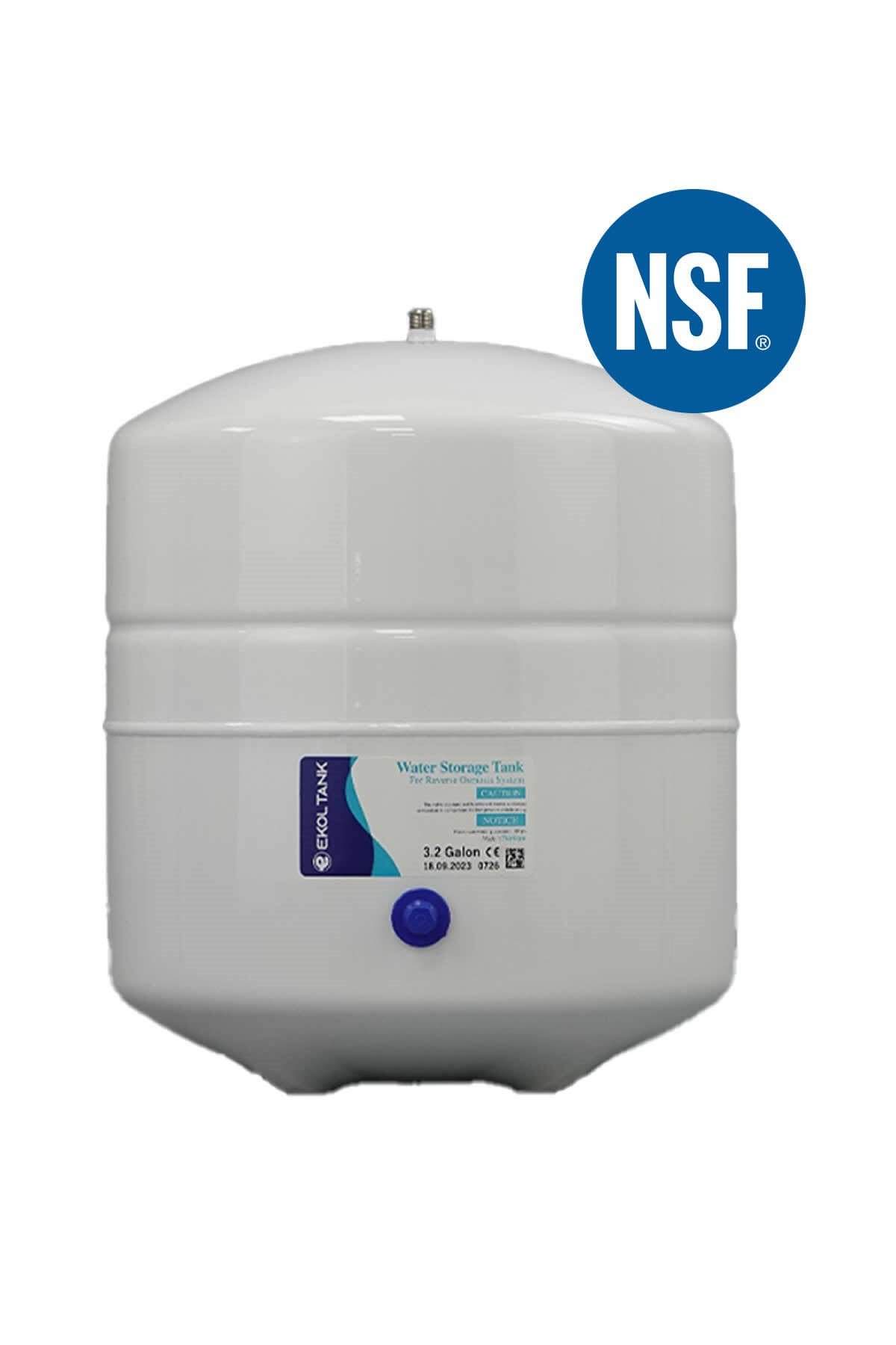 Ekol Tank 3,2 Galon 12 LT Su Arıtma Deposu NSF Onaylı