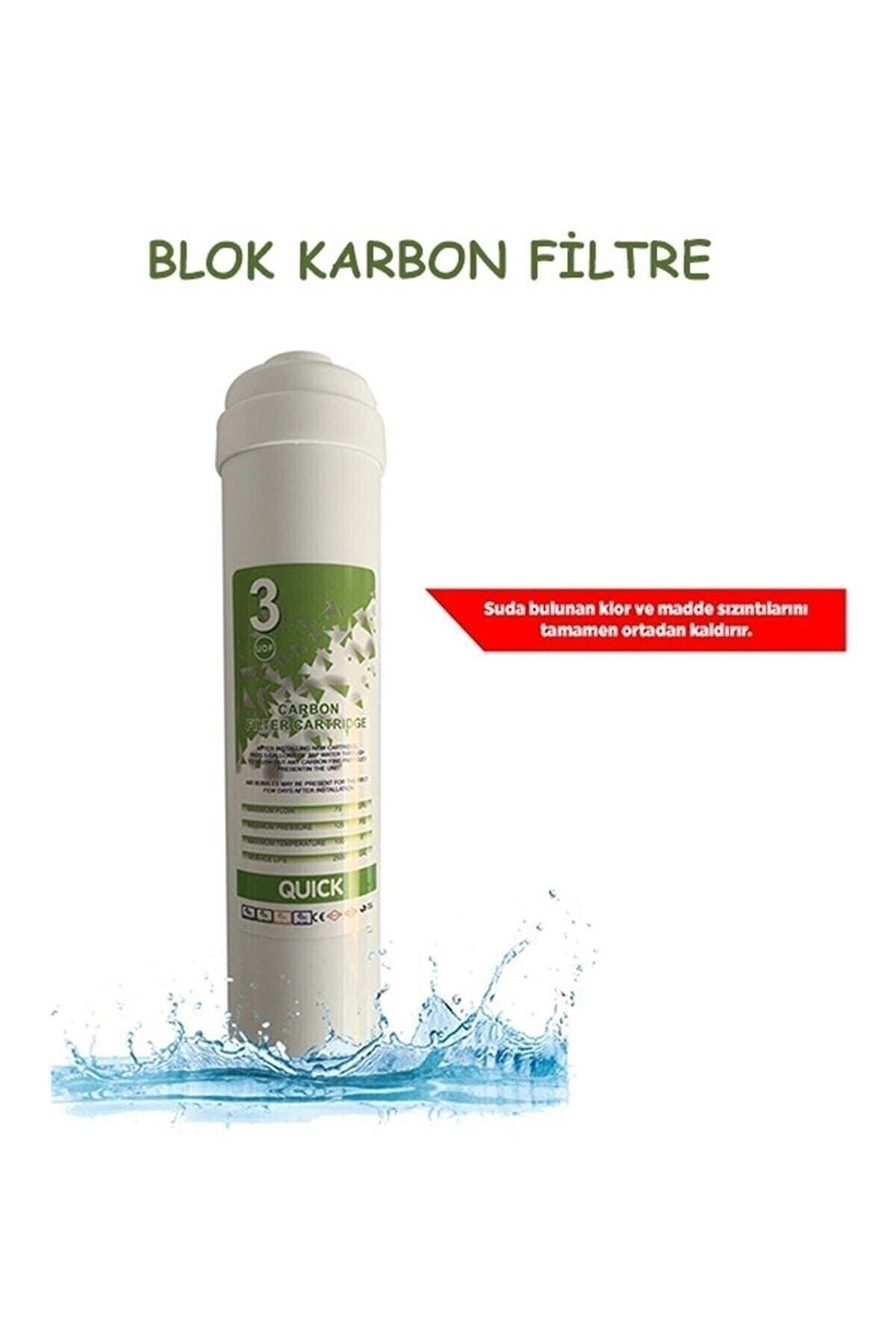 Kapalı Kasa Su Arıtma Cihazı Filtresi Inline 2 Yıllık Bakım Seti (membransız Set)