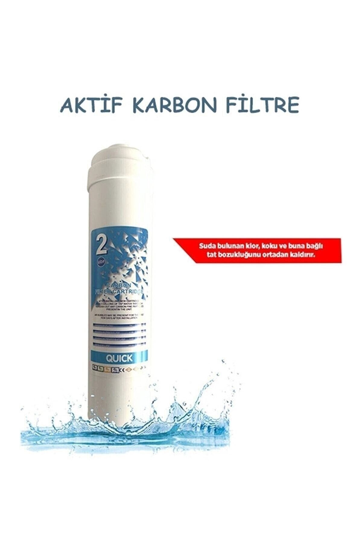 Kapalı Kasa Su Arıtma Cihazı Filtresi Inline 2 Yıllık Bakım Seti (membransız Set)