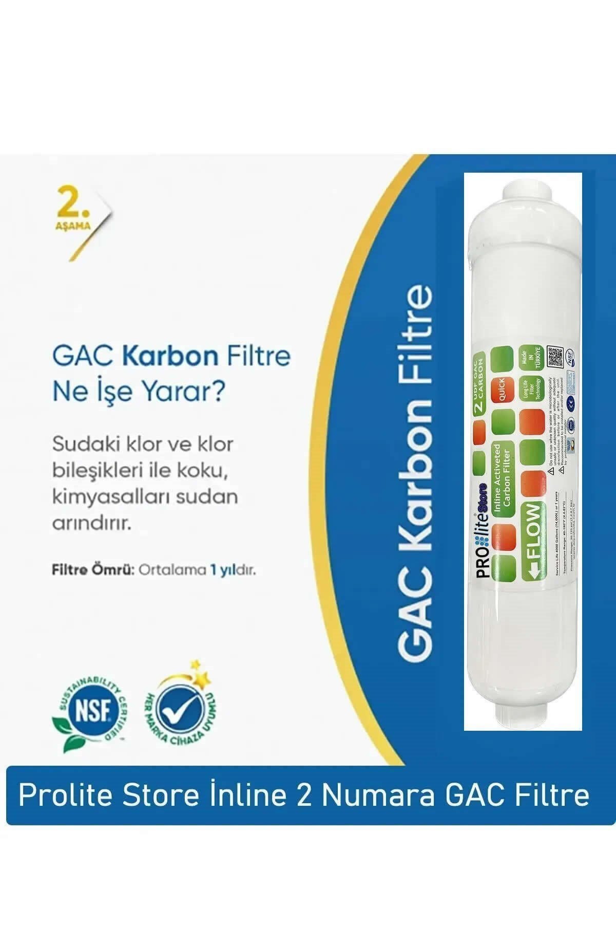 Kapalı Kasa Su Arıtma Cihazı Uyumlu 6'lı Inline Su Filtresi 9 Aşamalı