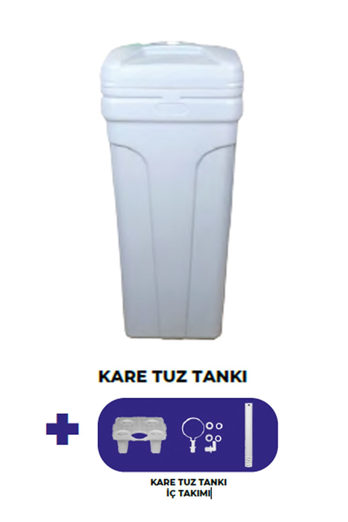 Kare Tuz Tankı- Su Yumuşatma Cihazları İçin 100 Litre
