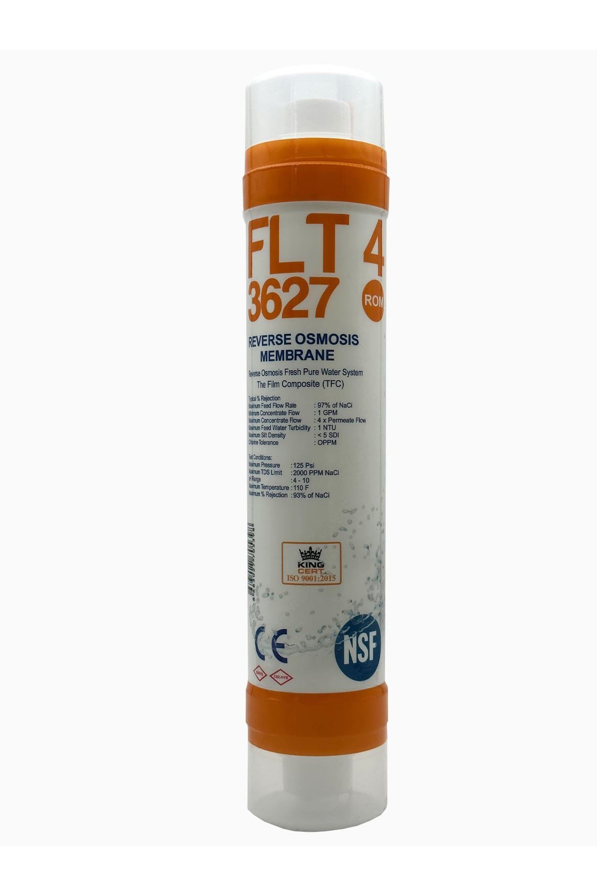 NSF Onaylı FLT Kapsül Membranlı Su Arıtma Cihazı Filtresi