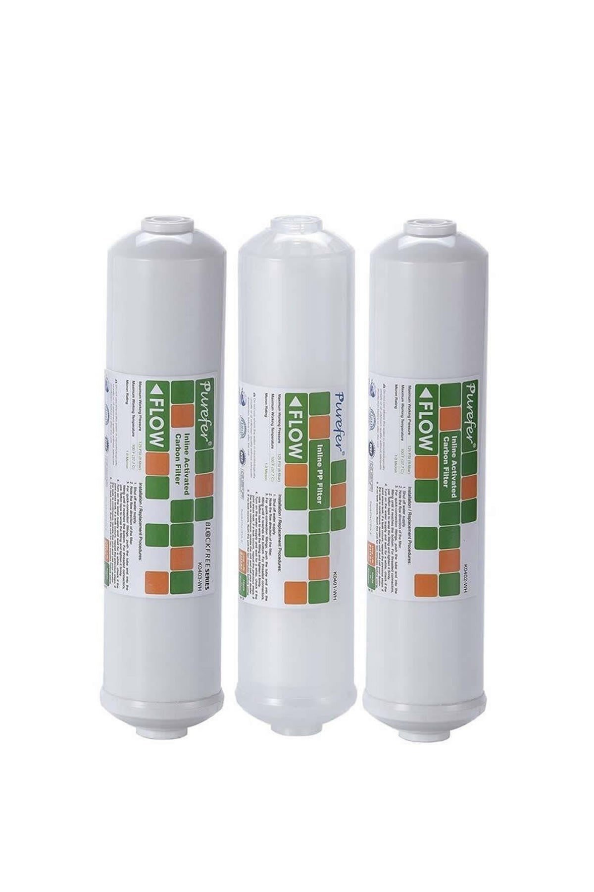Purefer Su Arıtma Filtresi 6'lı Filmtec USA Filtre Seti MineralWave