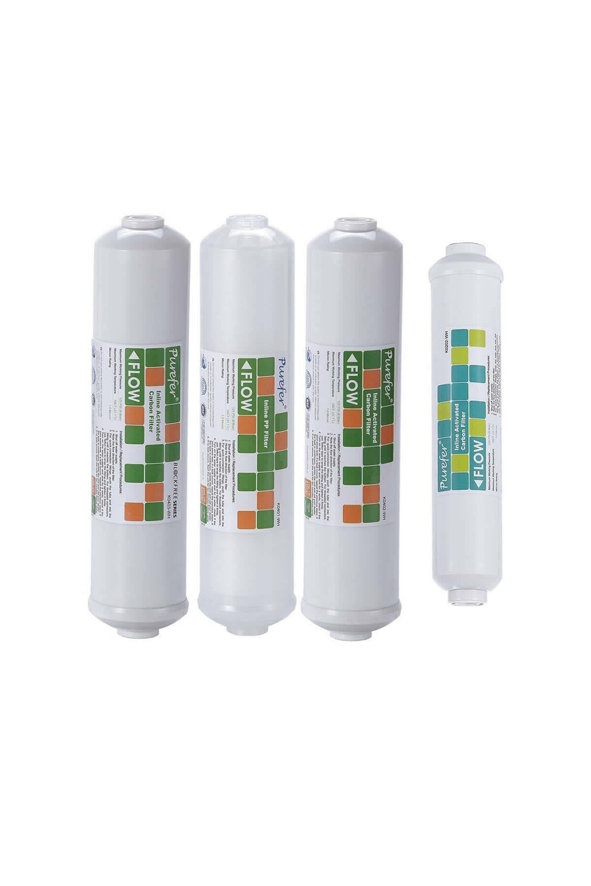 Purefer Su Arıtma Filtresi 6'lı Filmtec USA Filtre Seti MineralWave