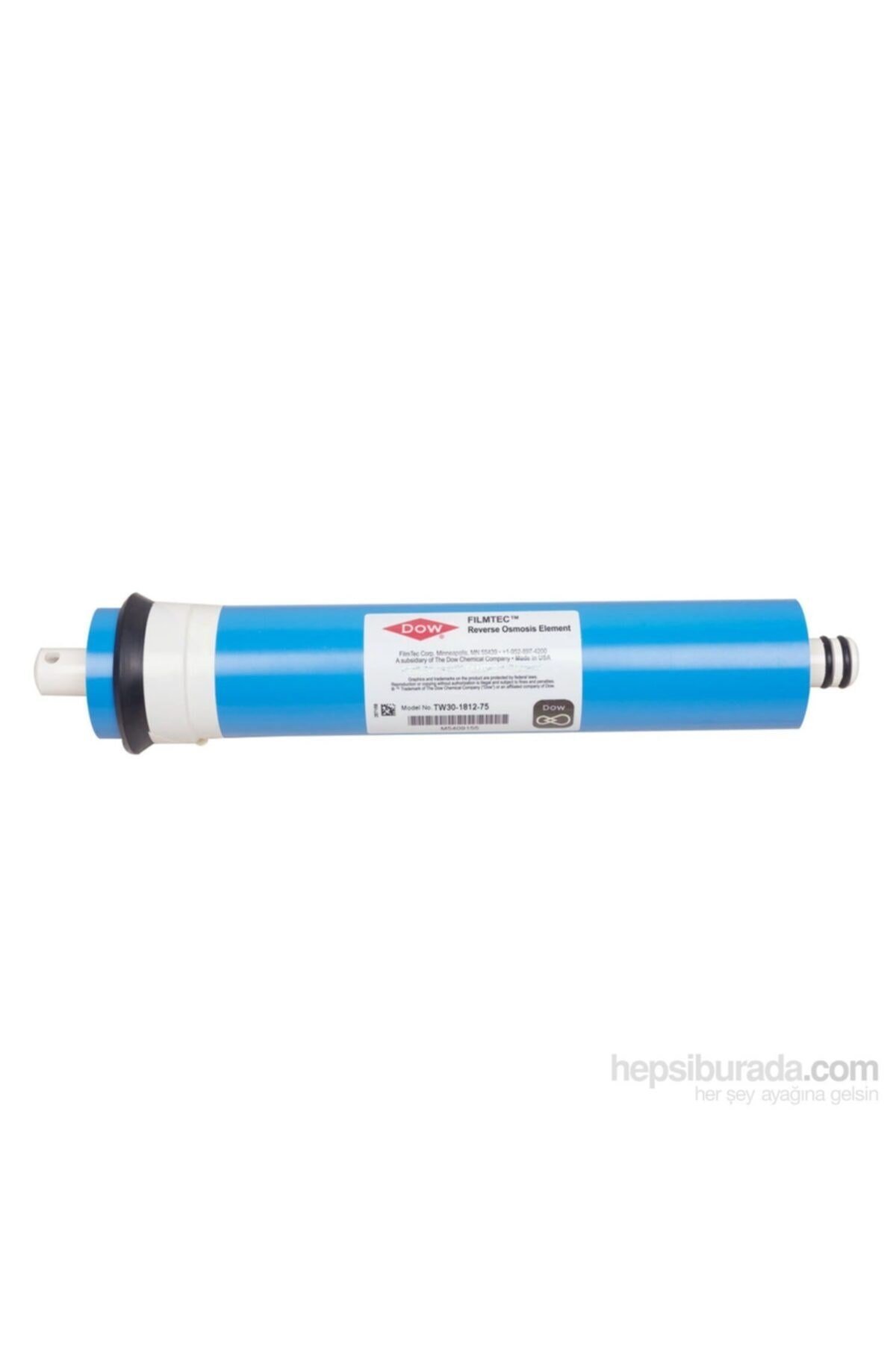 Reverse Osmosis Kapalı Kasa Inline Su Arıtma Cihazı Filtresi 50 Gpd Filmtec Membranlı
