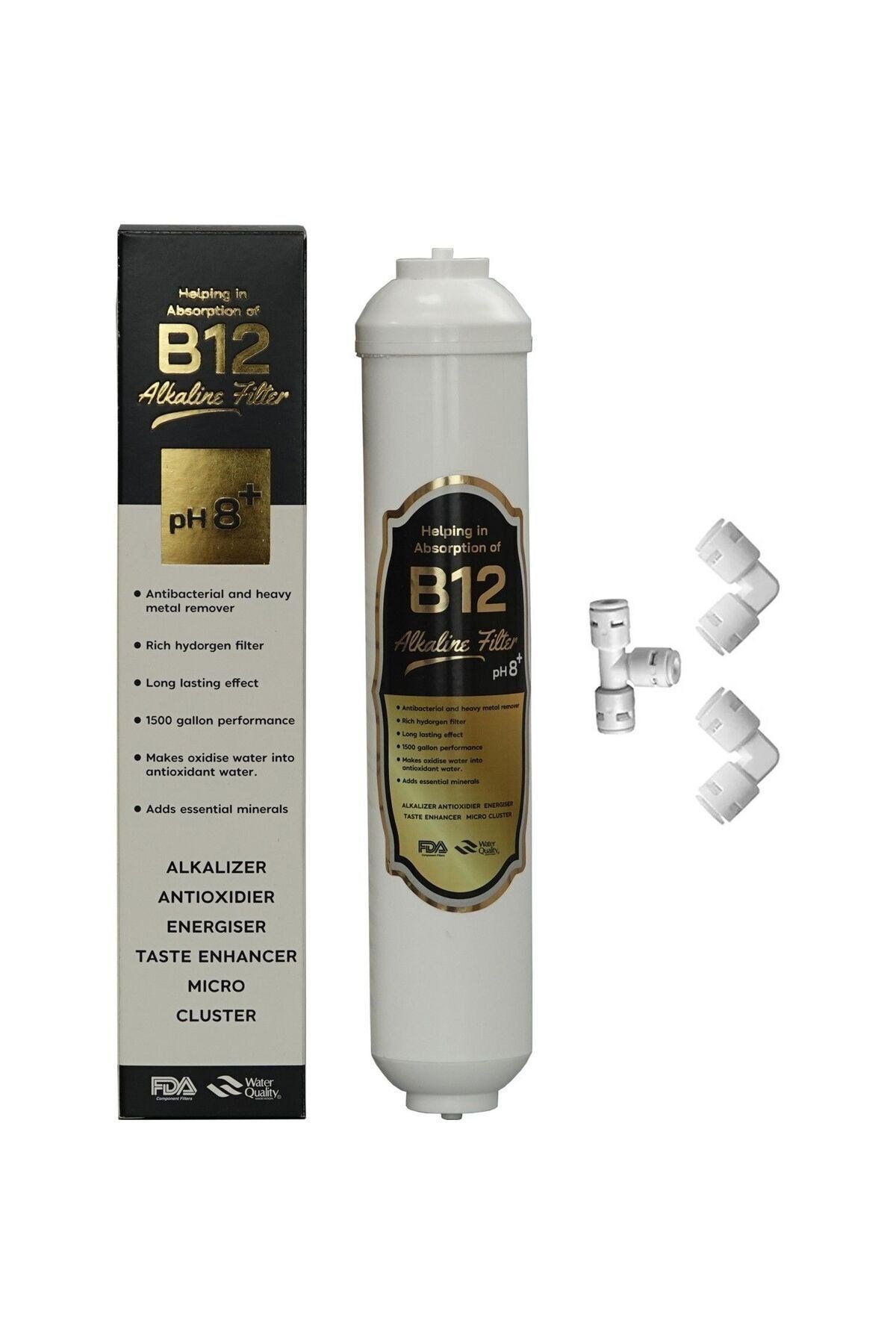 Su Arıtma Cihazı Alkali B12 Filtre Ph 8+ (Tüm Cihazlarla Uyumludur)