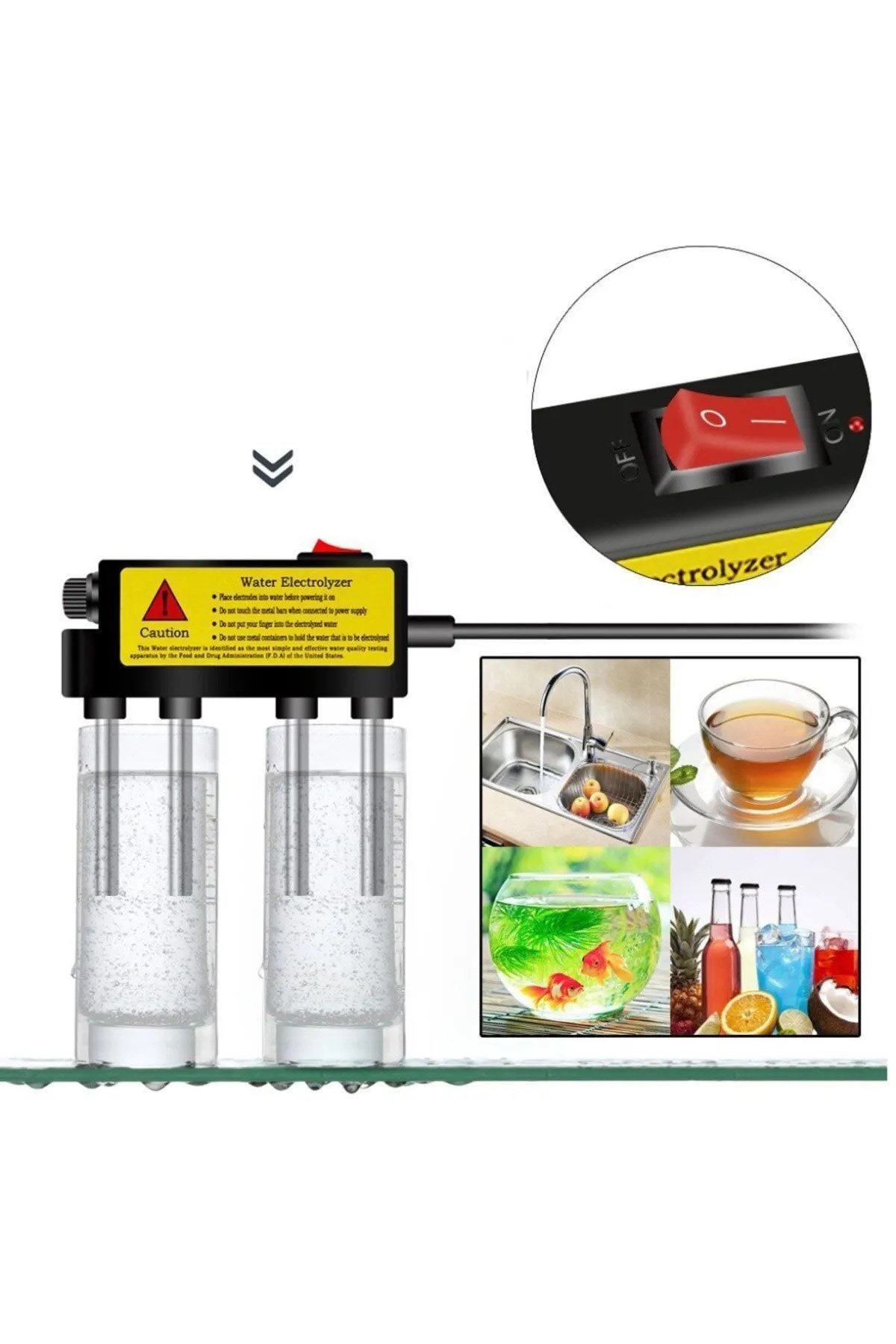Su Arıtma Cihazı Elektroliz Su Test Cihazı Su Kalite Testi Su Arıtma Ölçüm Cihazı