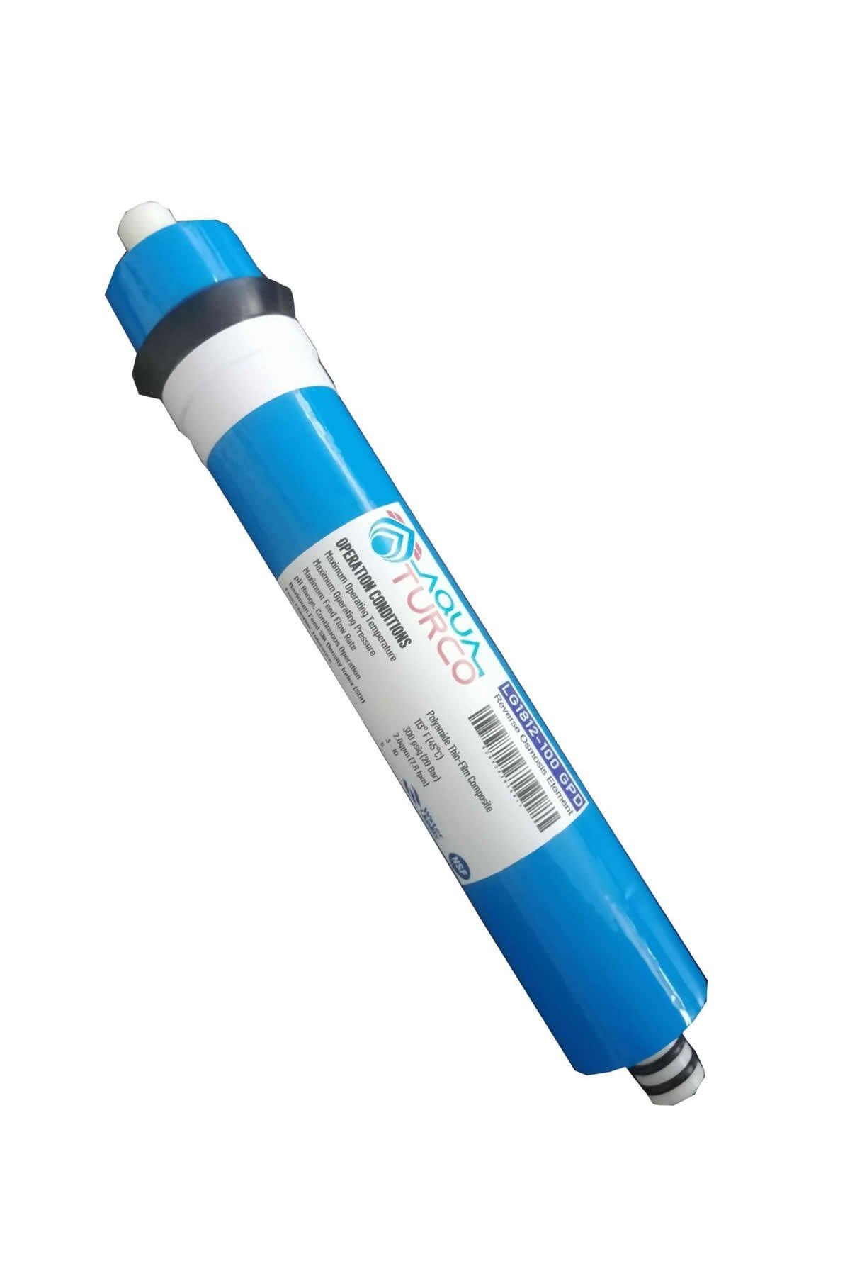 Su Arıtma Cihazı Filtresi NSF Onaylı 5'li AQUATURCO Membranlı Set 100 GPD