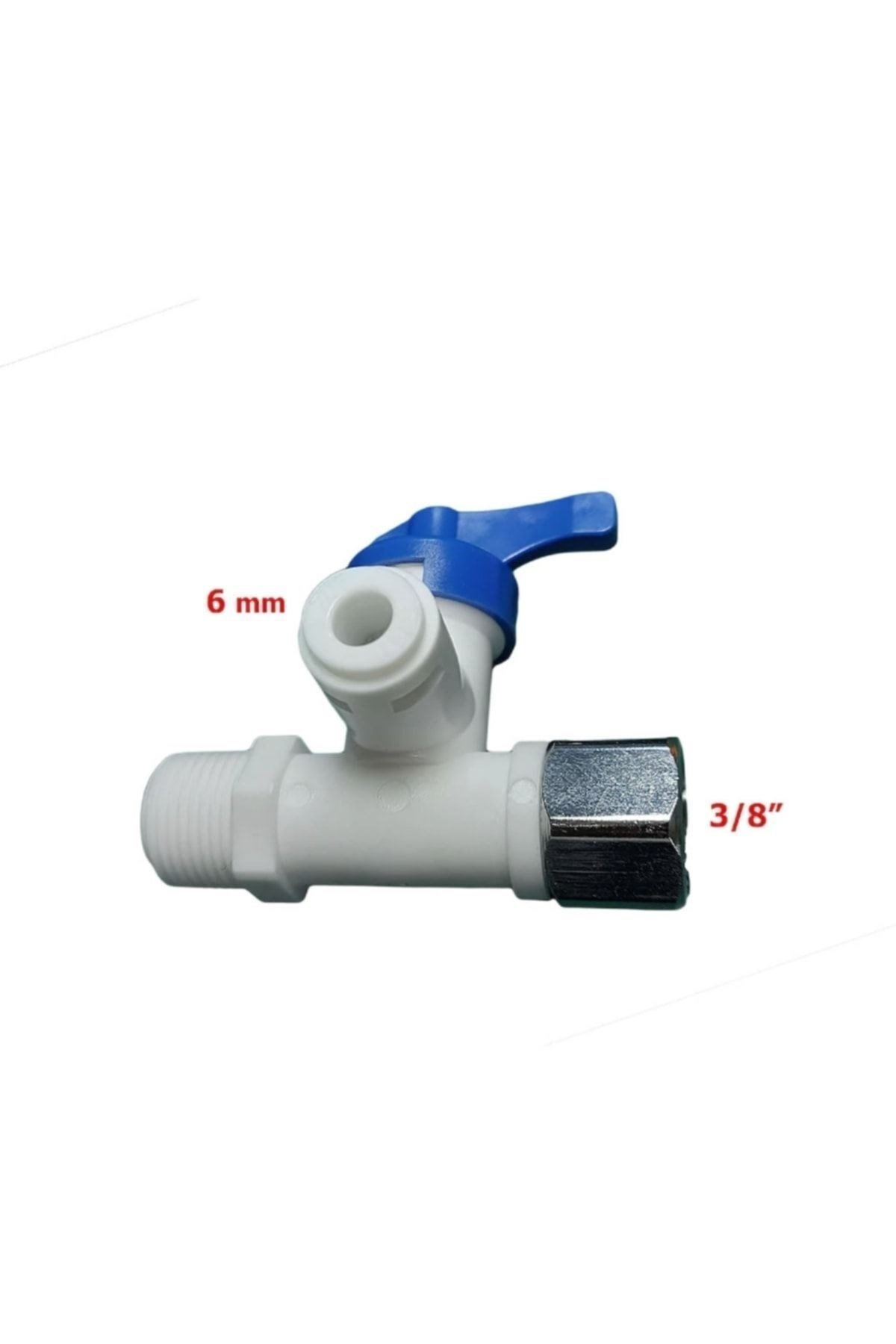 Su Arıtma Cıhazı Hat Alma Aparatı 3/8'', 6 Mm Hortum Bağlantılı