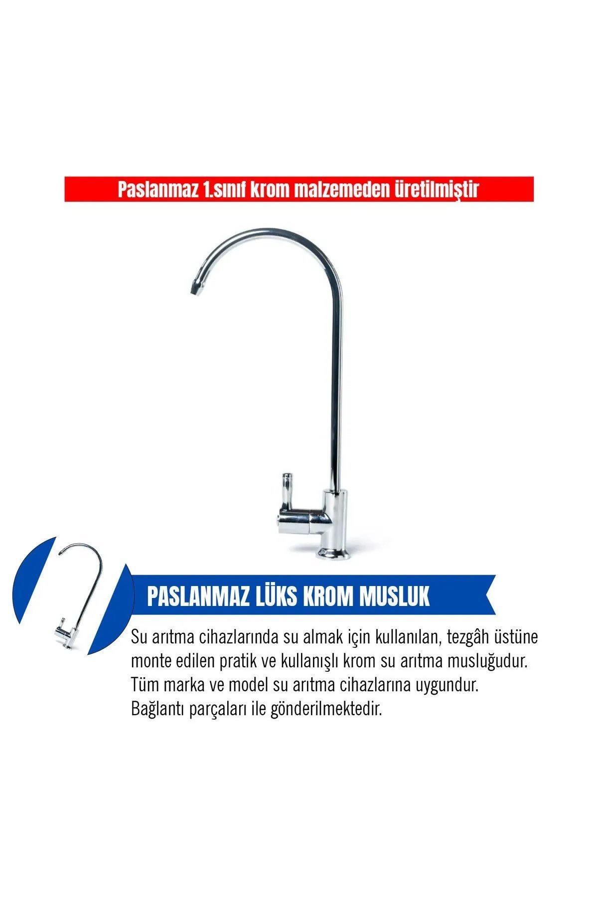 Su Arıtma Cihazı Premium 10 Aşamalı 12 LT Kapalı Kasa
