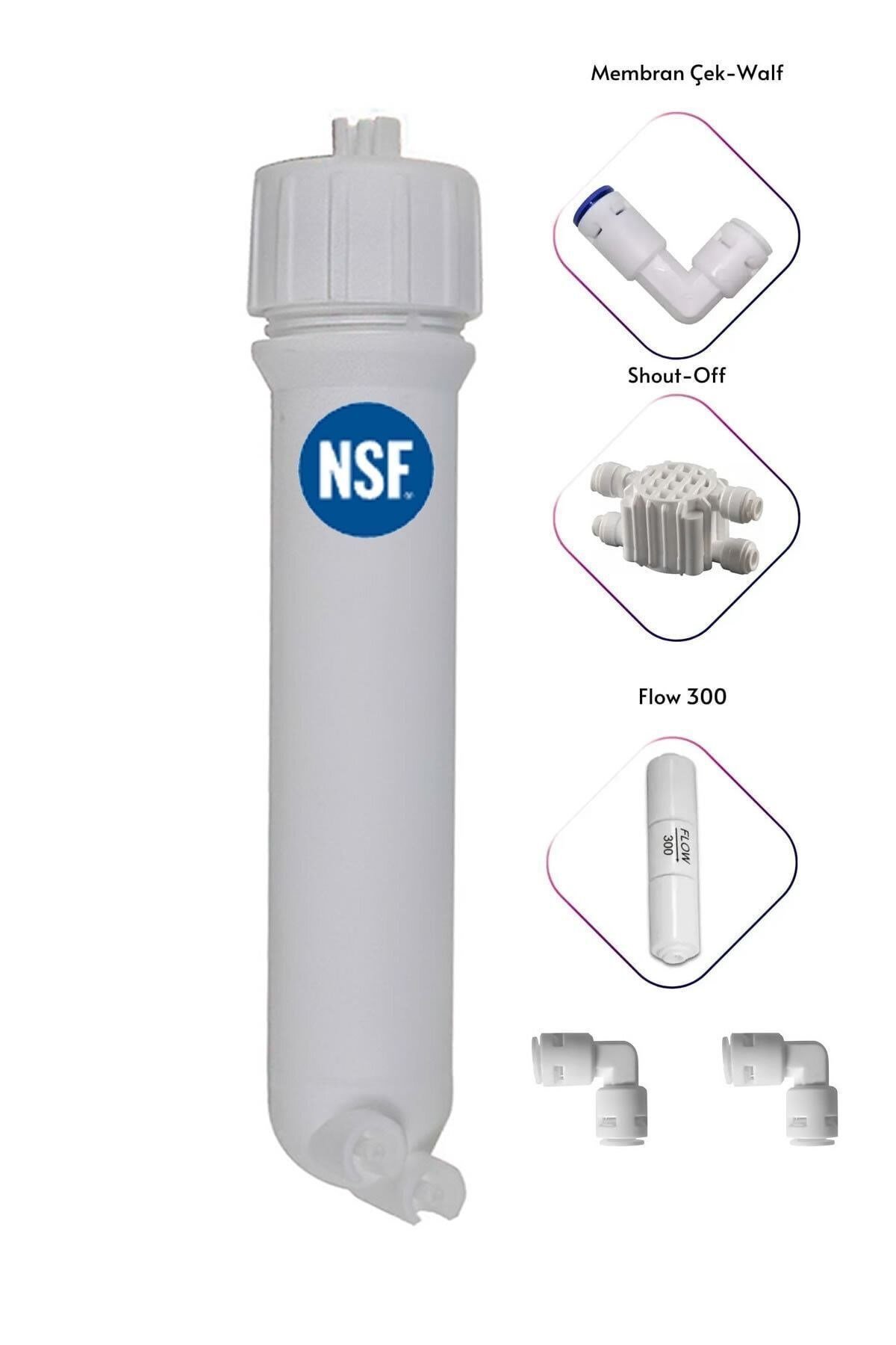 Su Arıtma Cihazı Yenileme Kiti Nsf Sertifikalı Membrane Kabı