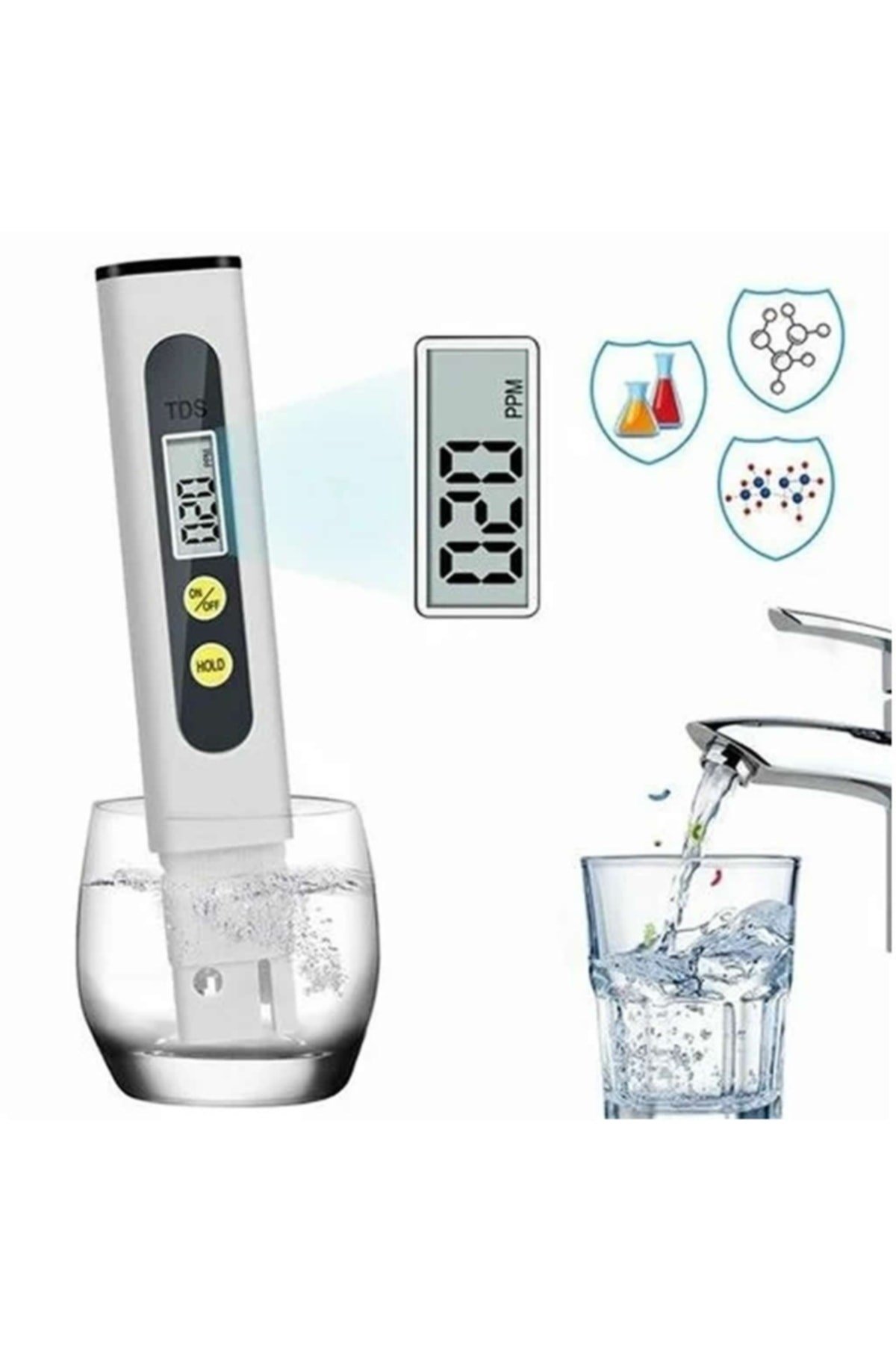 Tds Metre Iletkenlik Ölçer - Sıcaklık Ölçer