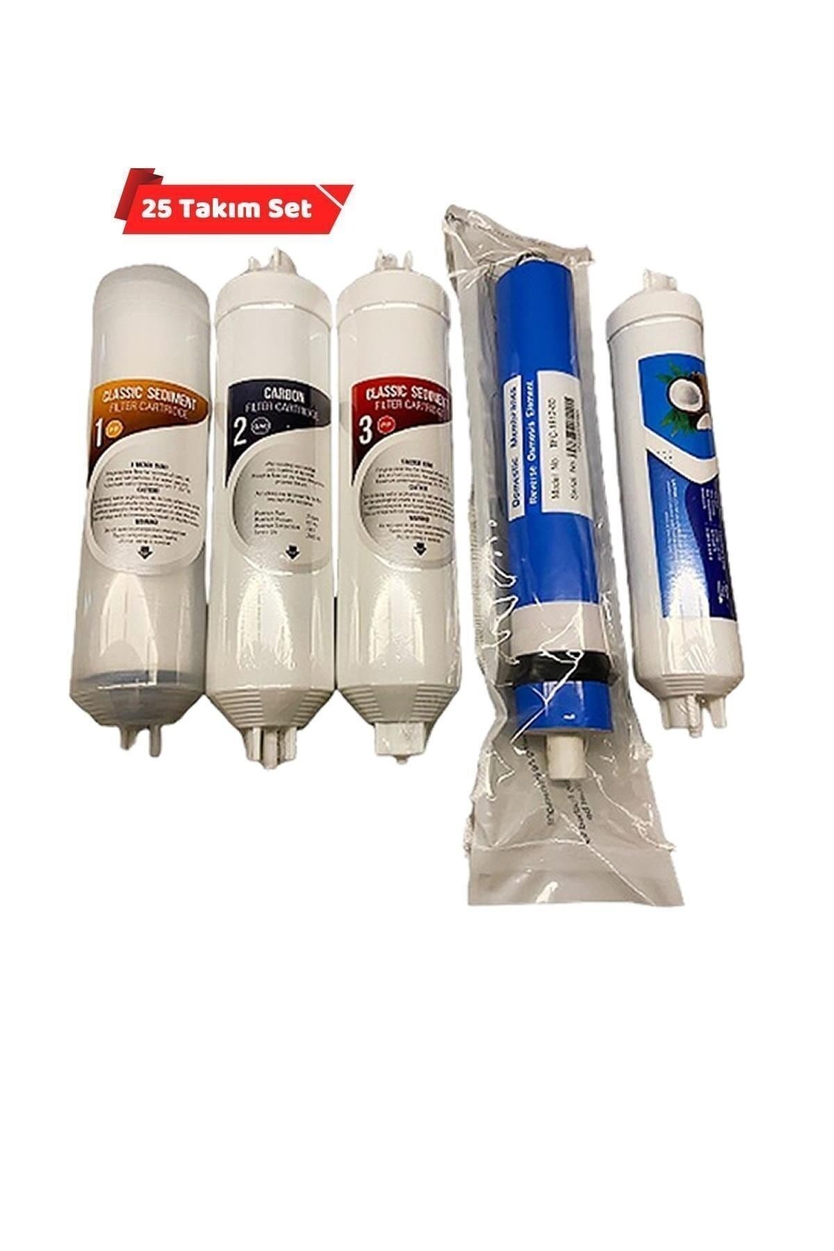 Toptan Su Arıtma Filtre 25 Takım 5'li Takım Set