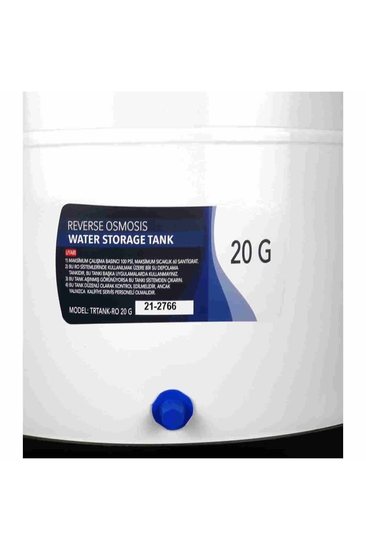 Tr Tank 20 Galon (80 LİTRE) Metal Nsf Sertifikalı
