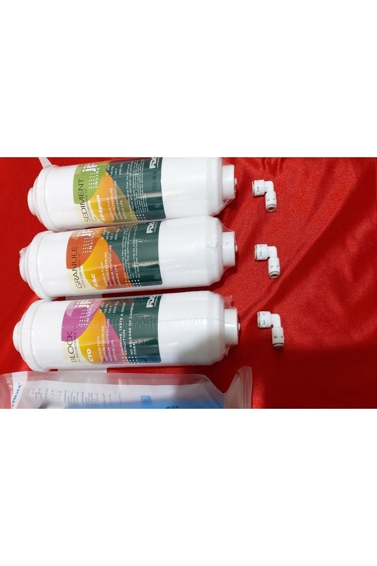 Truva Arıtma Su Arıtma Cihazı, Inline Filtre Seti Kapalı Kasa Ilk 5 Filtre Hnd (ÇUBUKLU) Tip