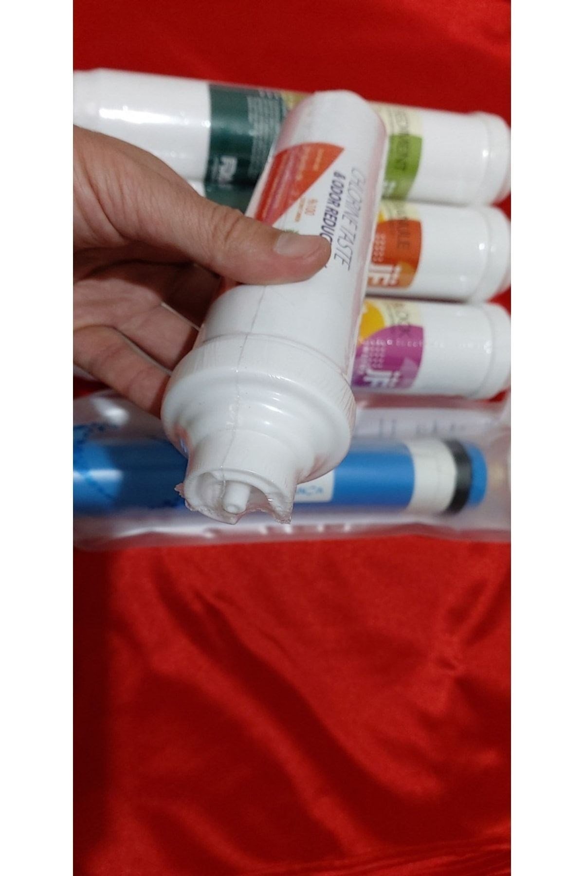 Truva Arıtma Su Arıtma Cihazı, Inline Filtre Seti Kapalı Kasa Ilk 5 Filtre Hnd (ÇUBUKLU) Tip