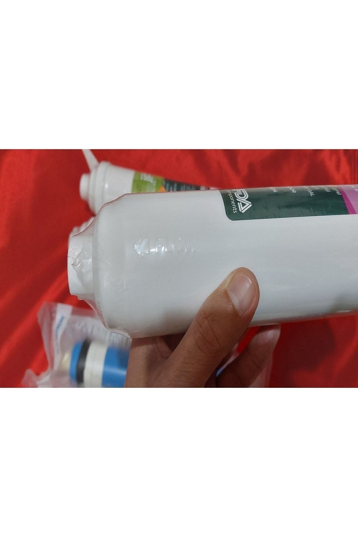 Truva Arıtma Su Arıtma Cihazı, Inline Filtre Seti Kapalı Kasa Ilk 5 Filtre Hnd (ÇUBUKLU) Tip