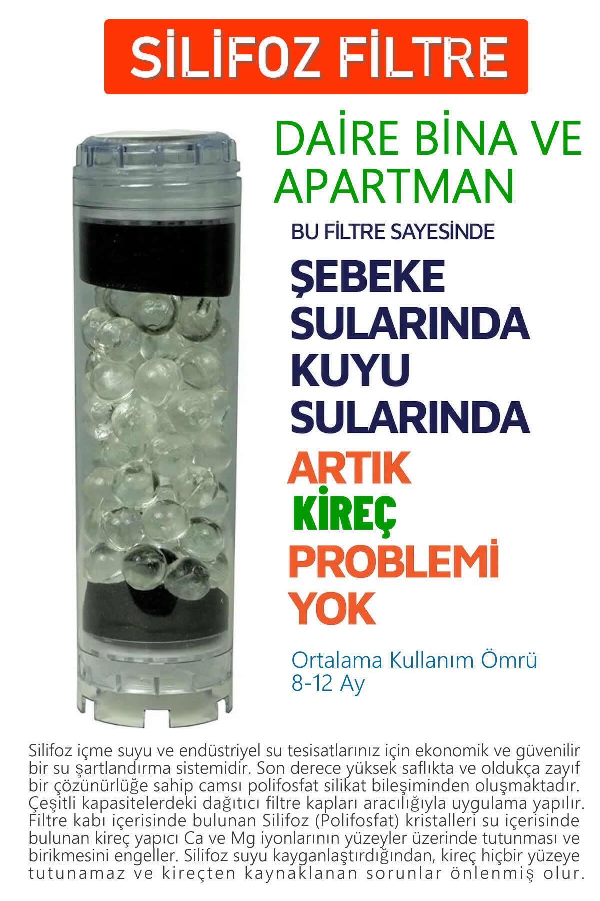 Üçlü Su Filtresi Daire Ve Bina Girişi Için Üçlü Set Arıtma Sistemi