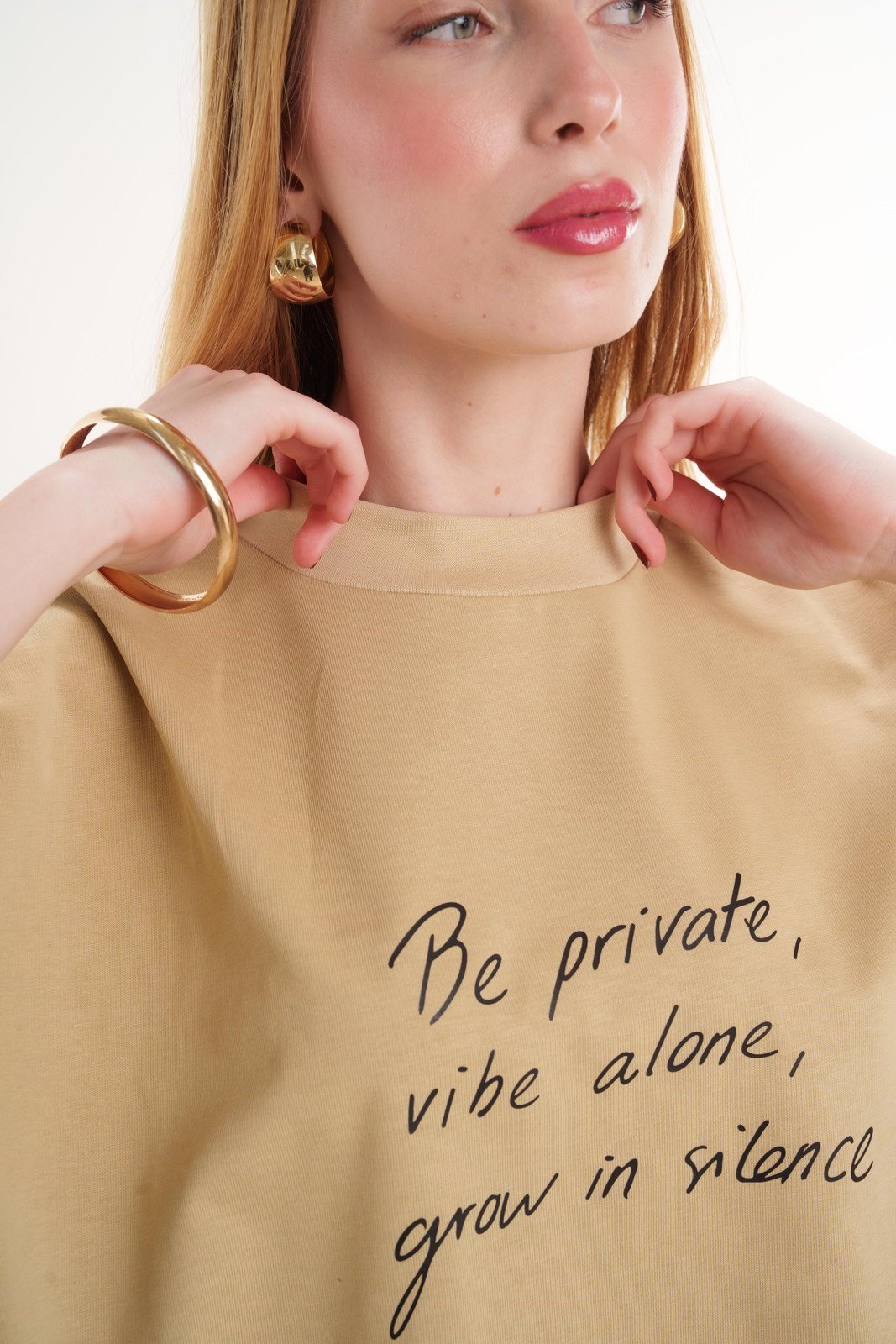 Tshirt Yazı Baskılı