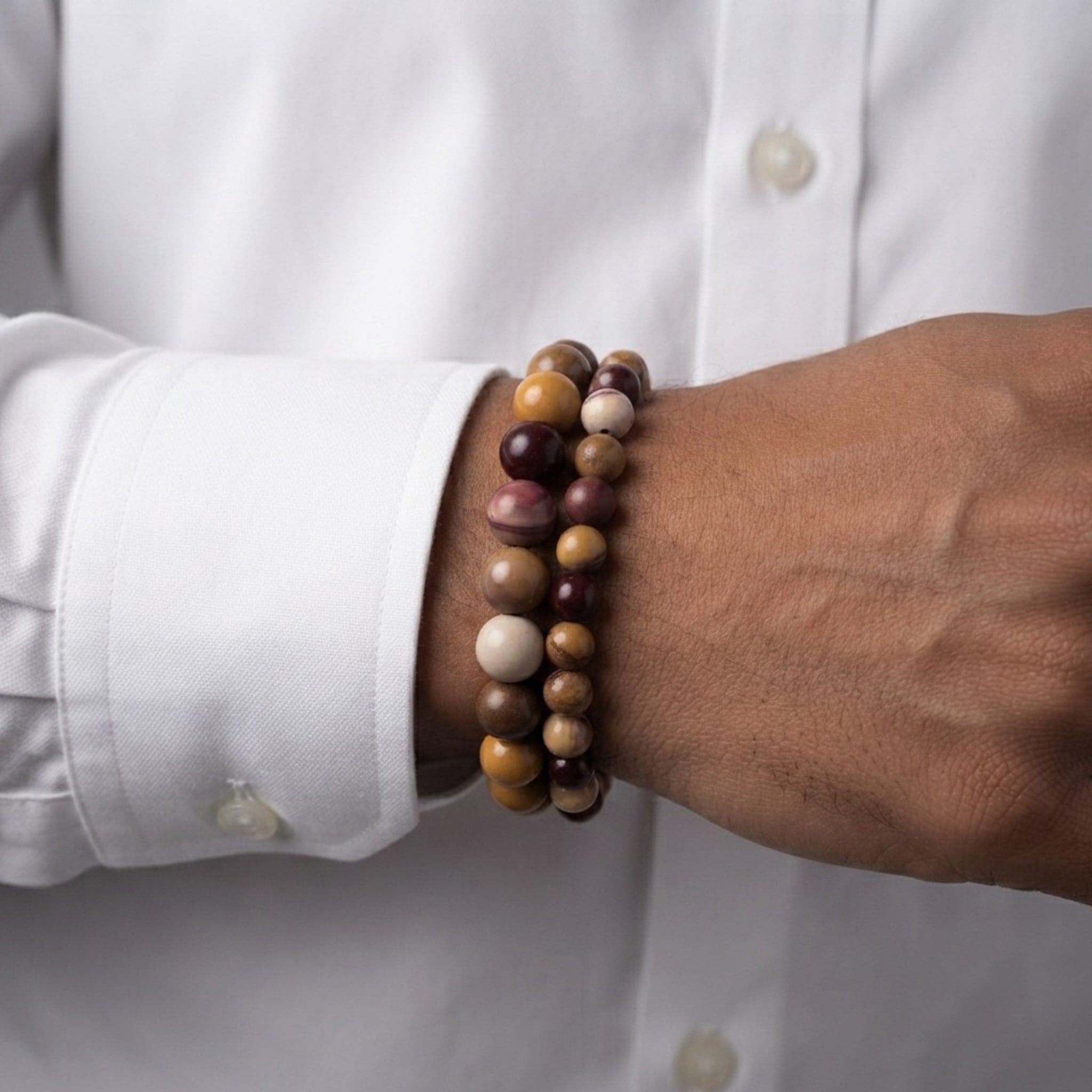 Doğal Jasper 2'li Bileklik NN-DT-012
