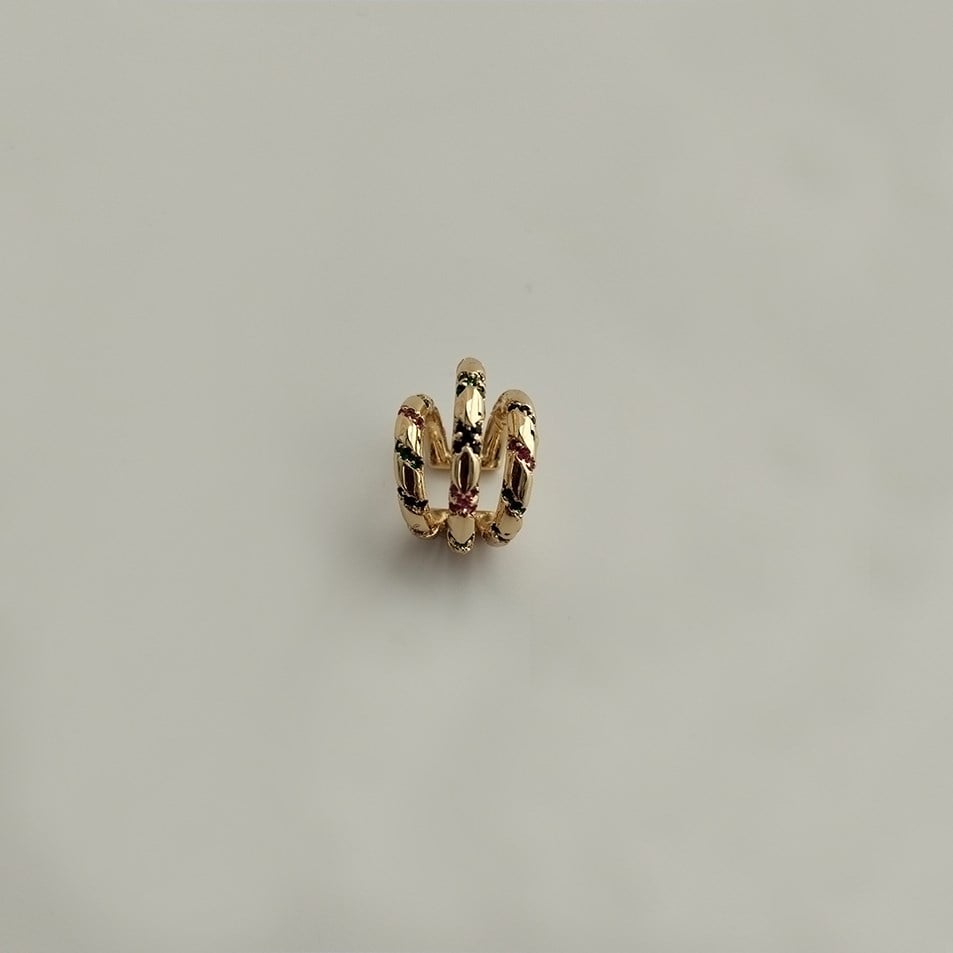 Gömülü Zirkon Taşlı Earcuff