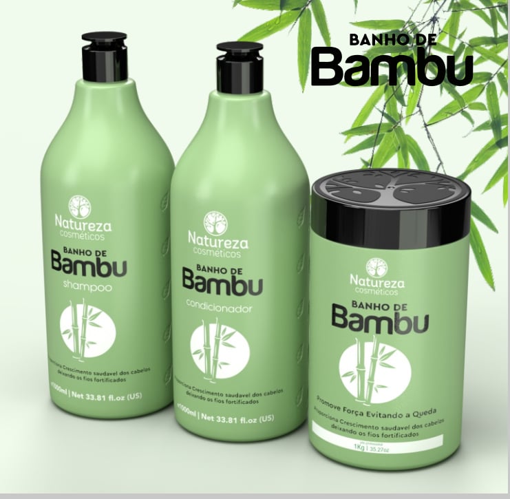 Natureza Bambu Vitamin Bakım Set 300ml